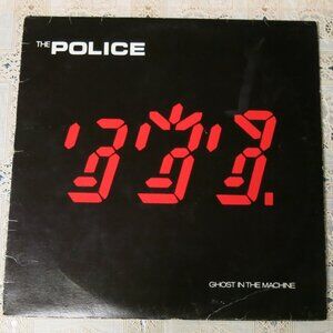 The Police Ghost In The Machine LP Album Vinyl A & M Records Inc.